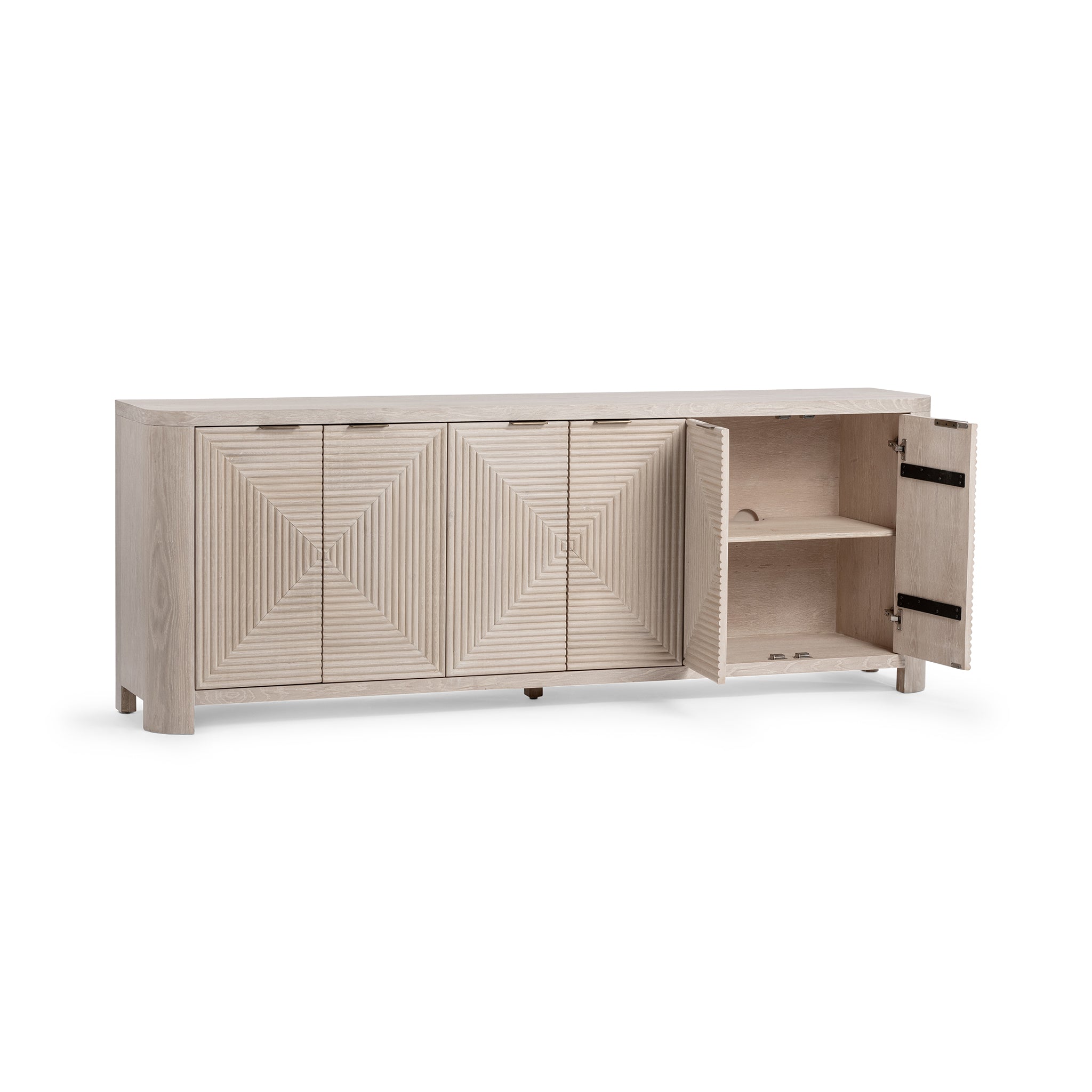 Elina 6 Door Cabinet - Vanilla Grove