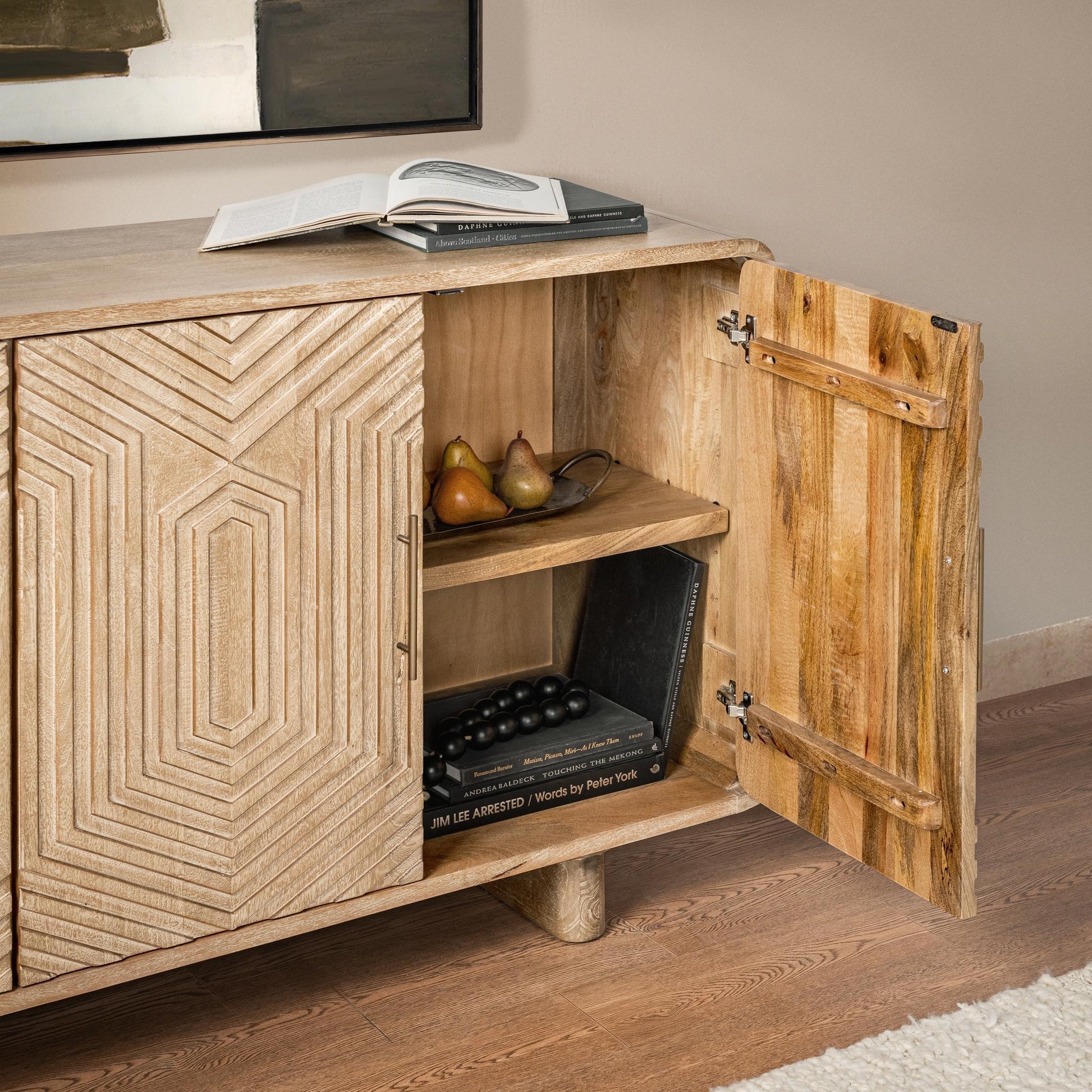 Holmes 4 Door Buffet - Dune Clay