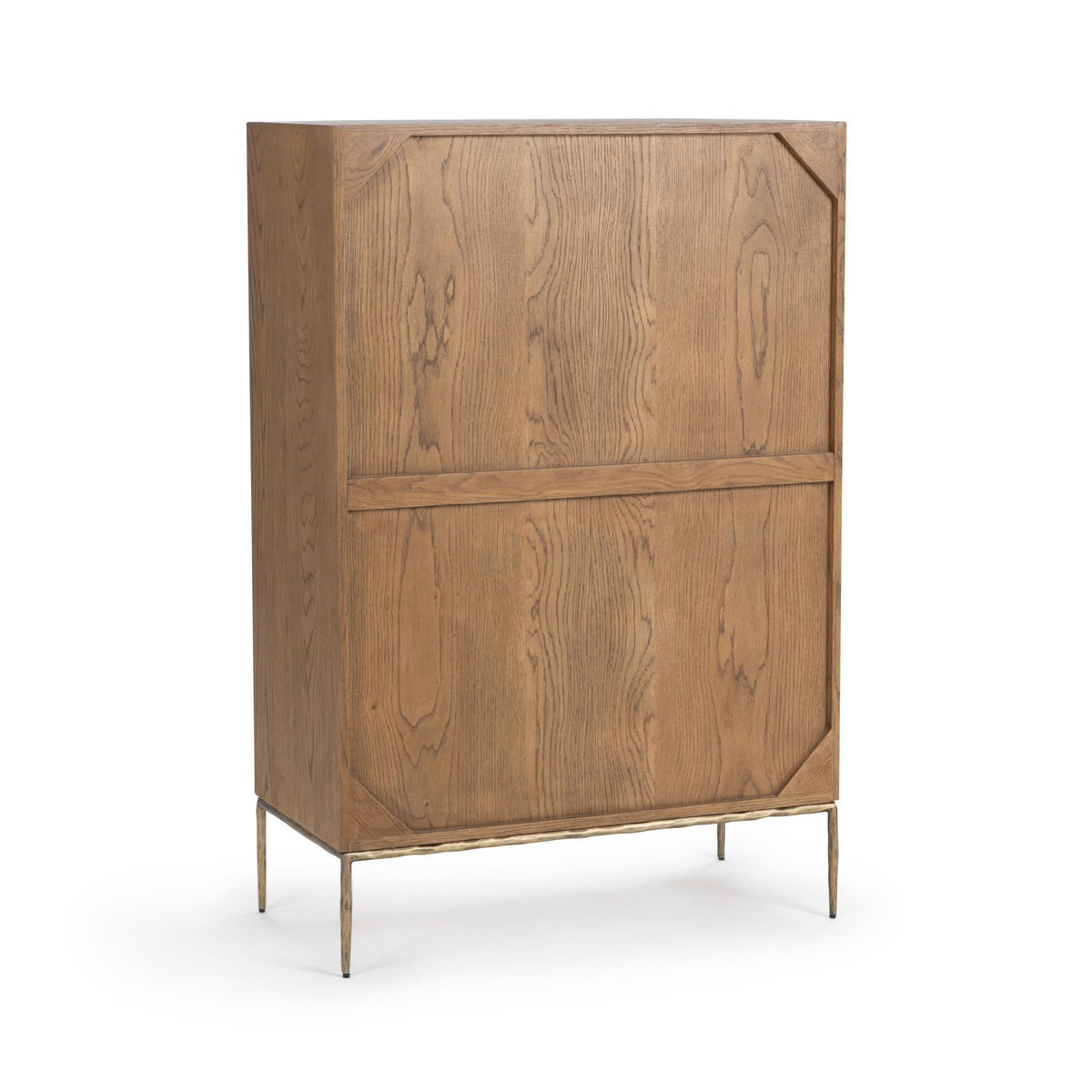 Roman Bar Cabinet - Golden Walnut / 2 Door by Classic Home - view 4