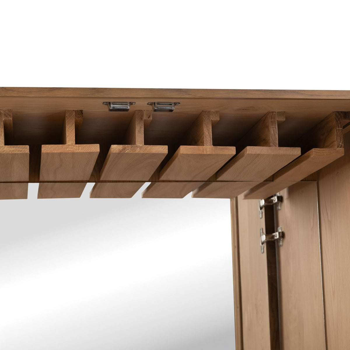 Roman Bar Cabinet - Golden Walnut / 2 Door by Classic Home - view 6