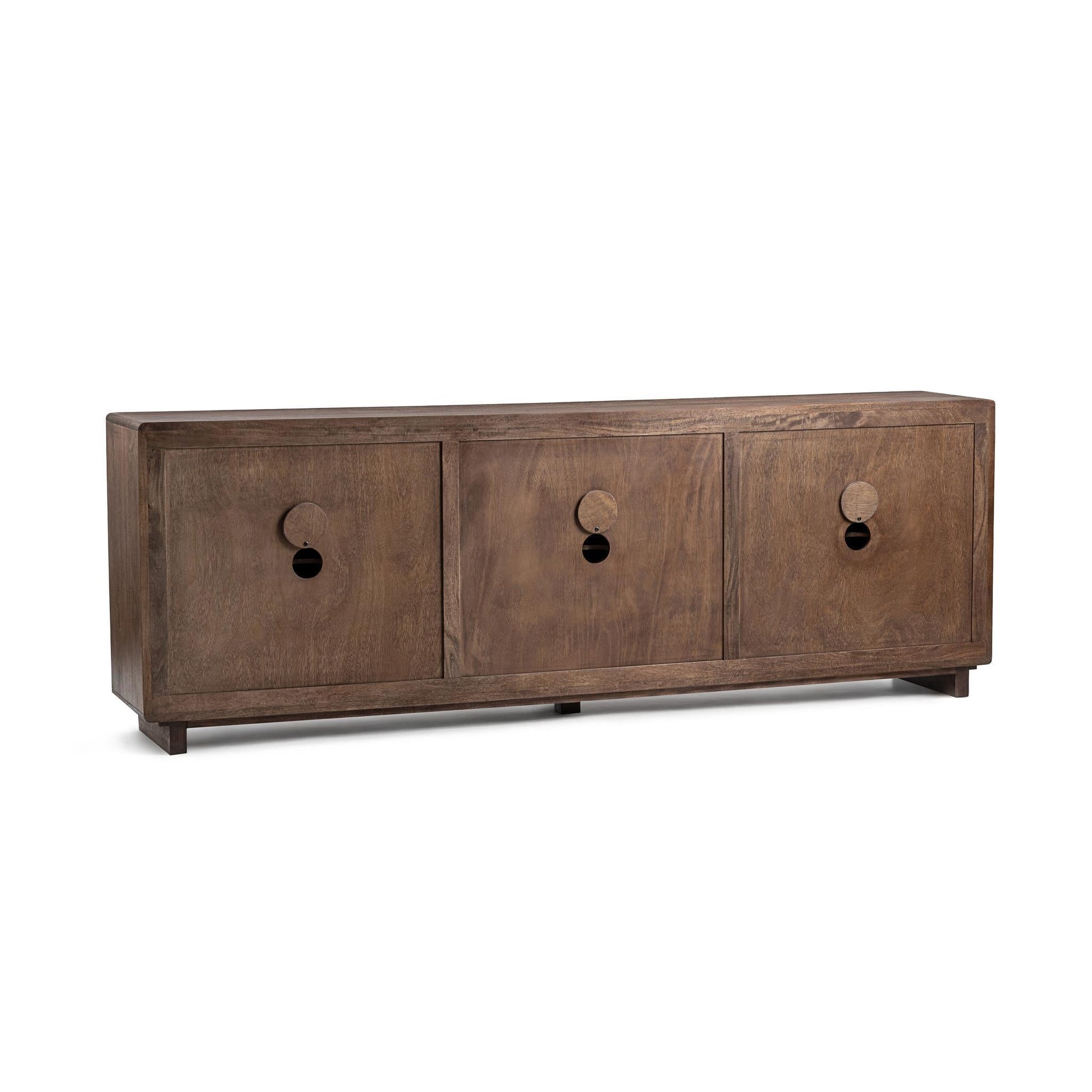 Albero 6 Door Cabinet - Kona Brown