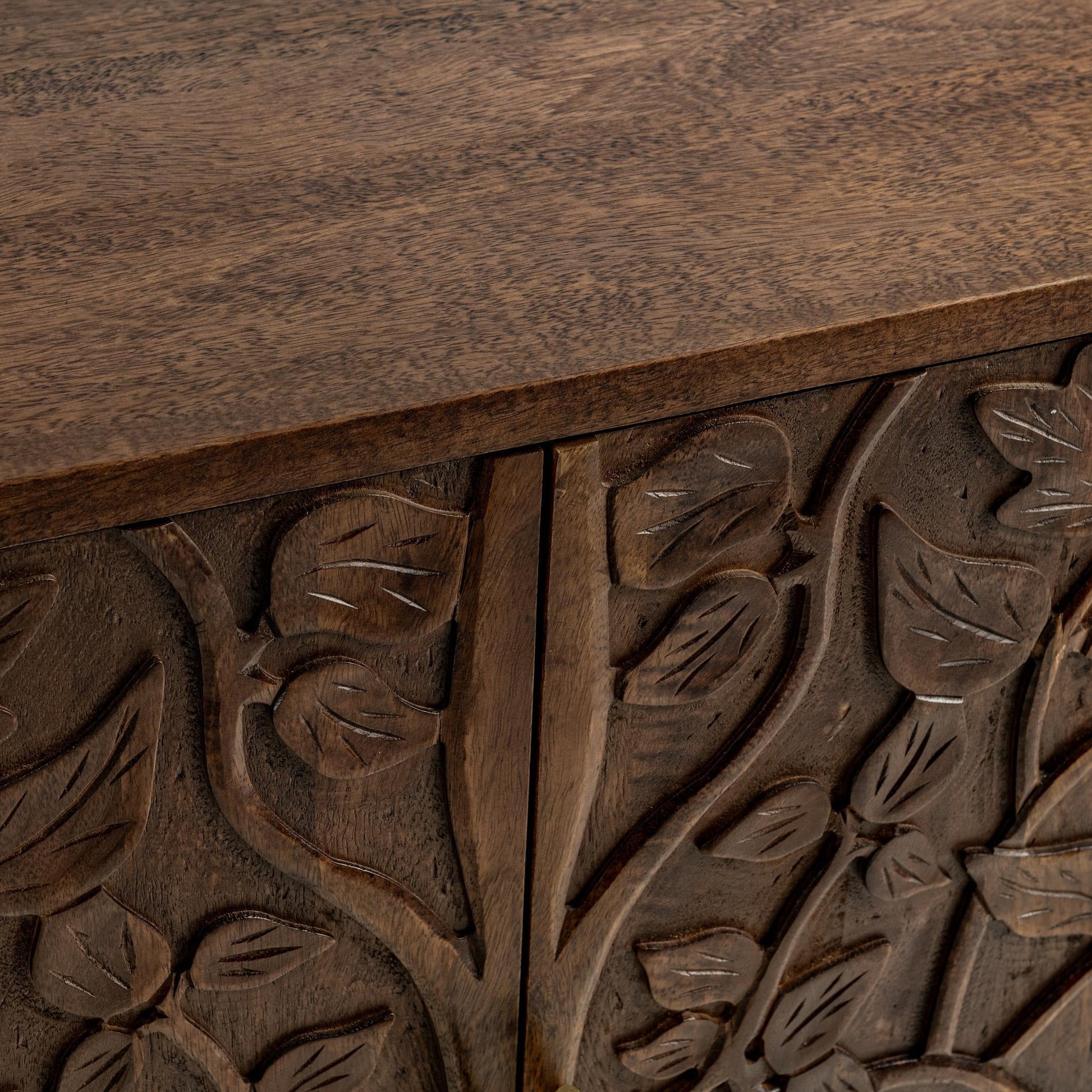 Albero 6 Door Cabinet - Kona Brown