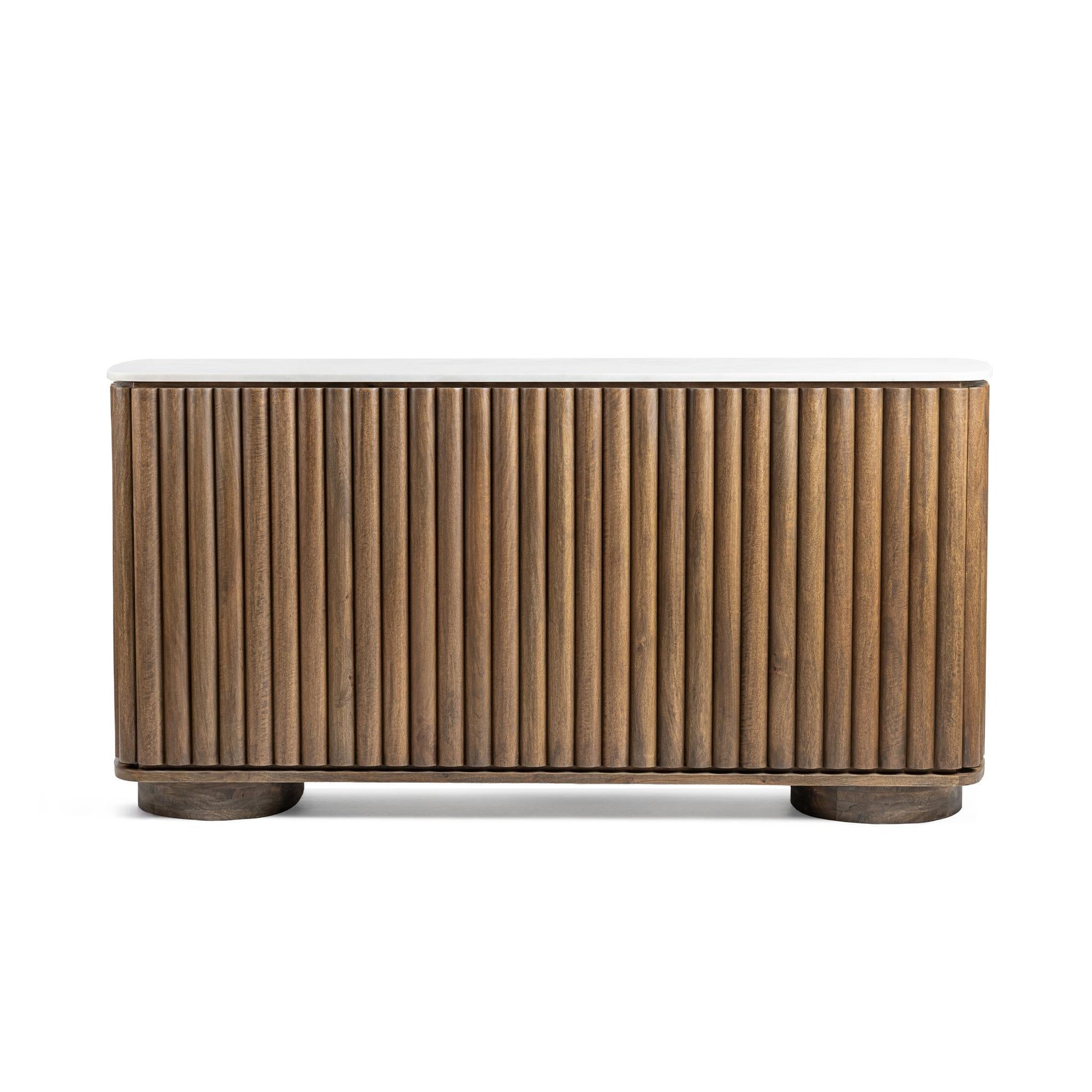 Novara Bar Cabinet - Molten Walnut