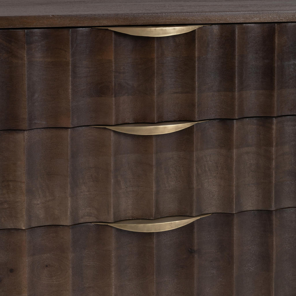 Baylee Nightstand - Cocoa Brown / 3 Drawer by Classic Home - view 6