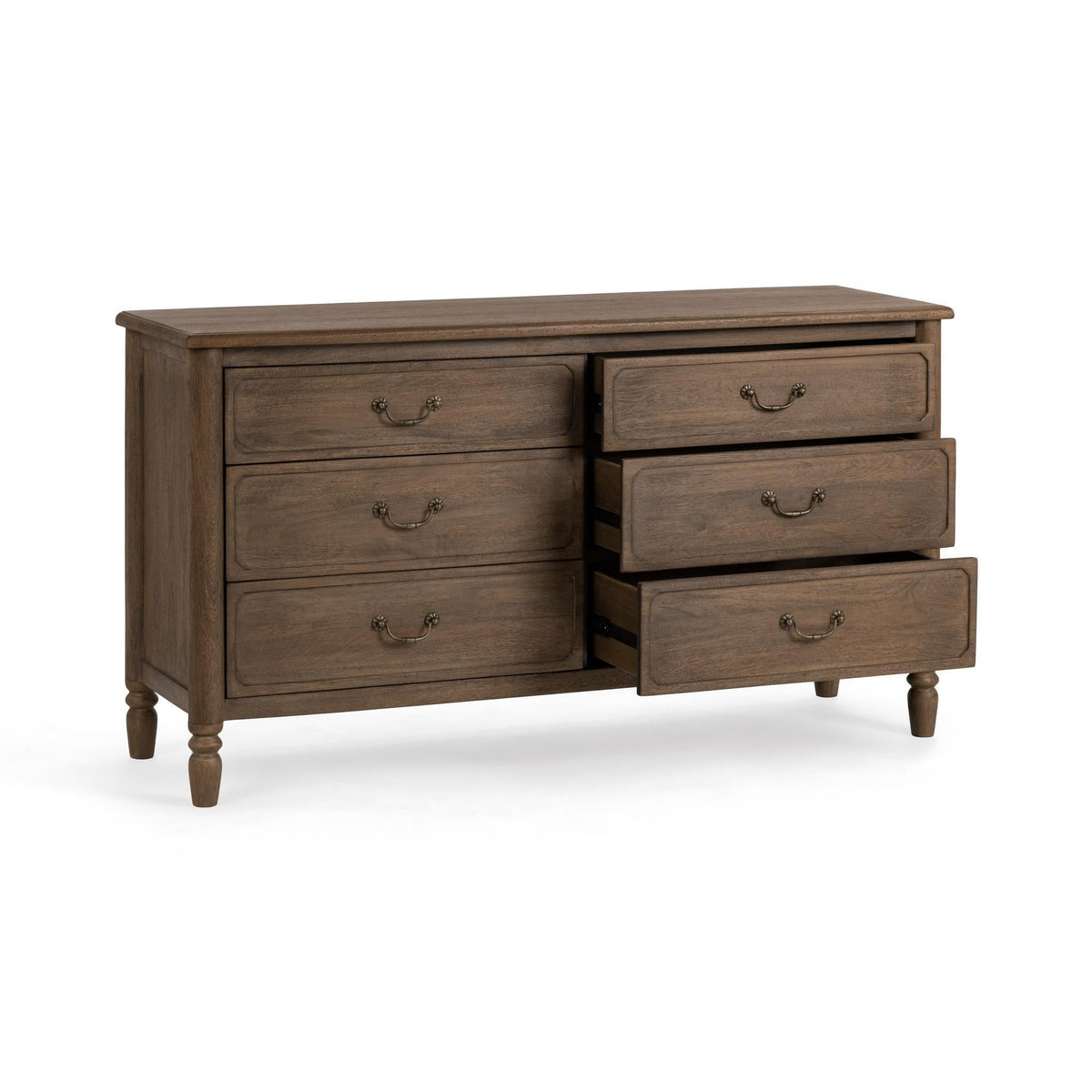 Margaux Dresser - Toasted Chestnut / 6 Drawer by Classic Home - view 3