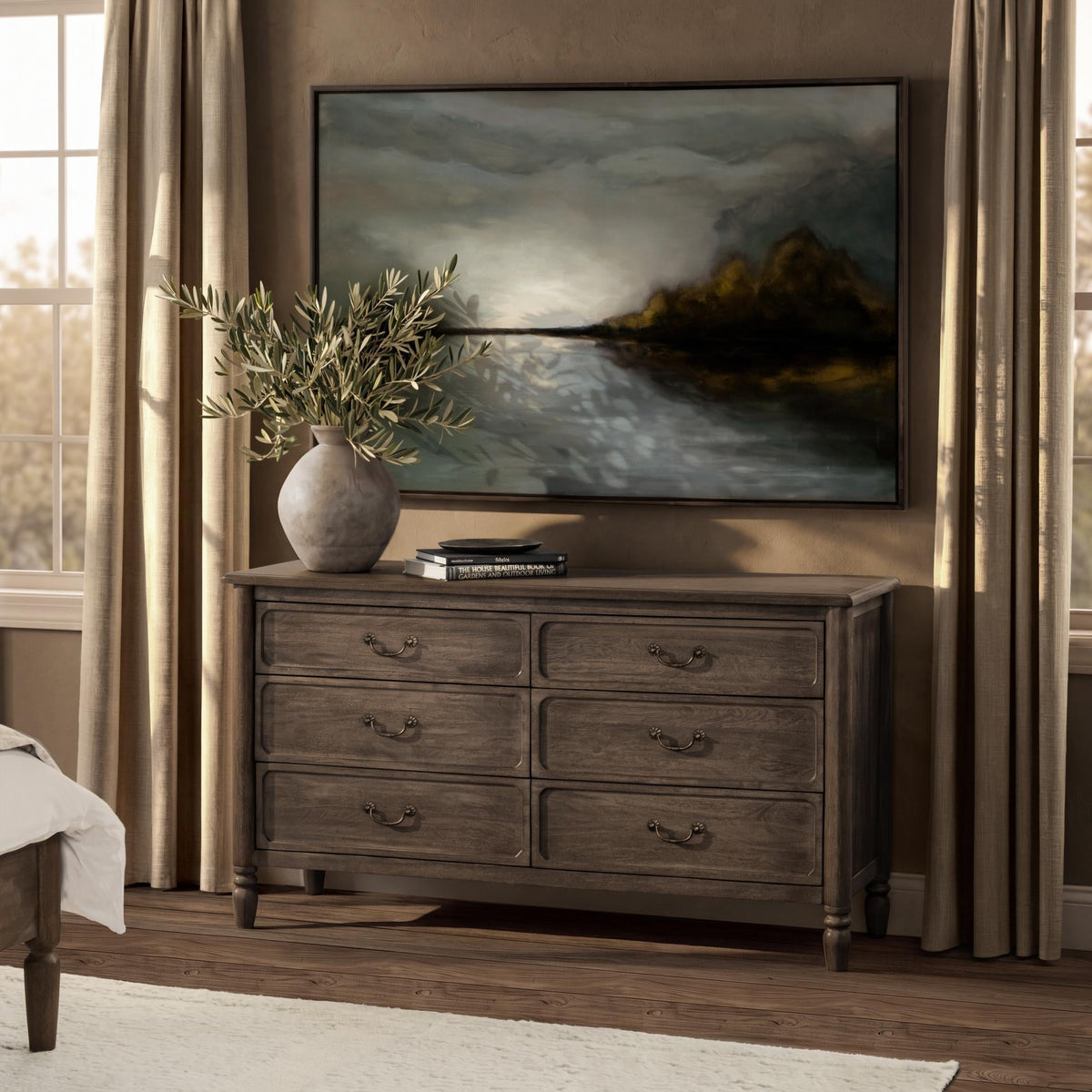 Margaux Dresser - Toasted Chestnut / 6 Drawer by Classic Home - view 8
