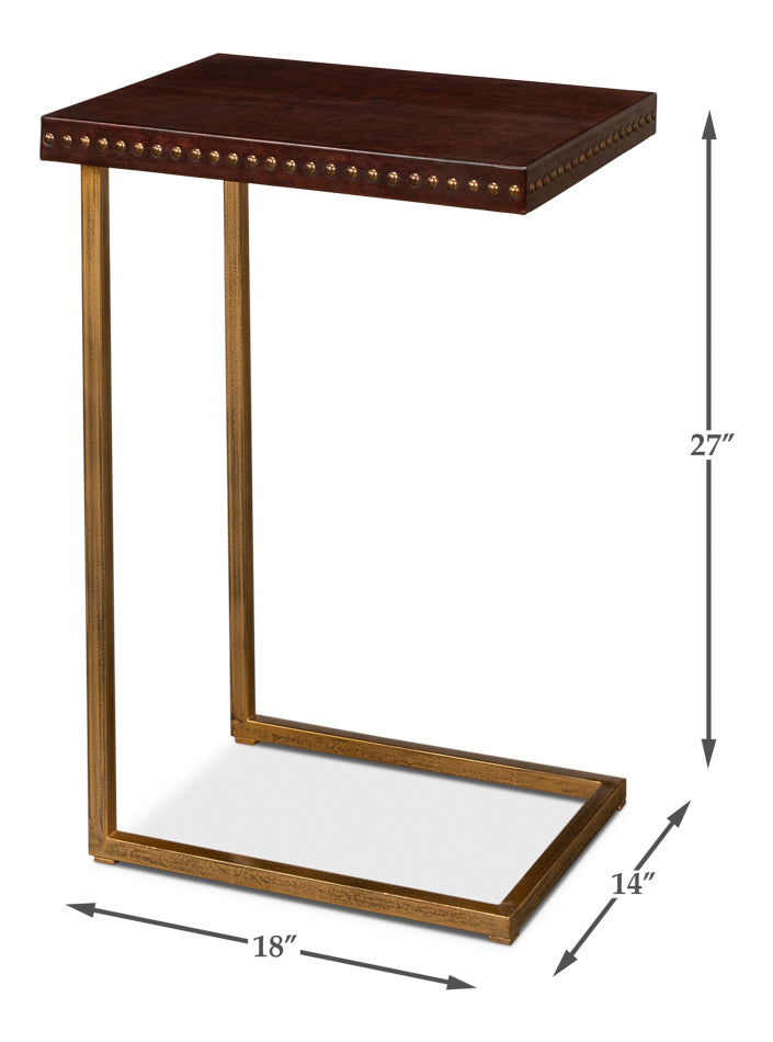 Laptop Table by Sarreid Ltd - view 7