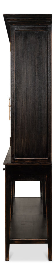 Beacon Hill Display Case, Ebony by Sarreid Ltd - view 9