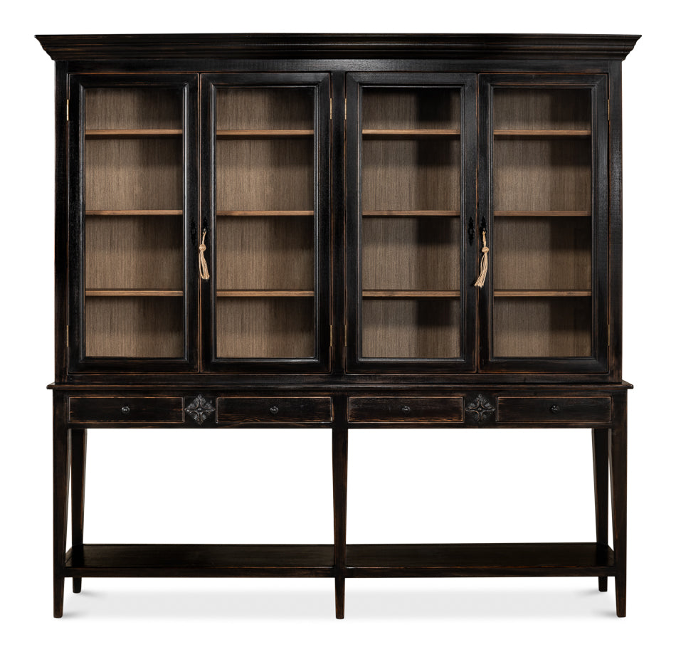 Beacon Hill Display Case, Ebony by Sarreid Ltd - view 2
