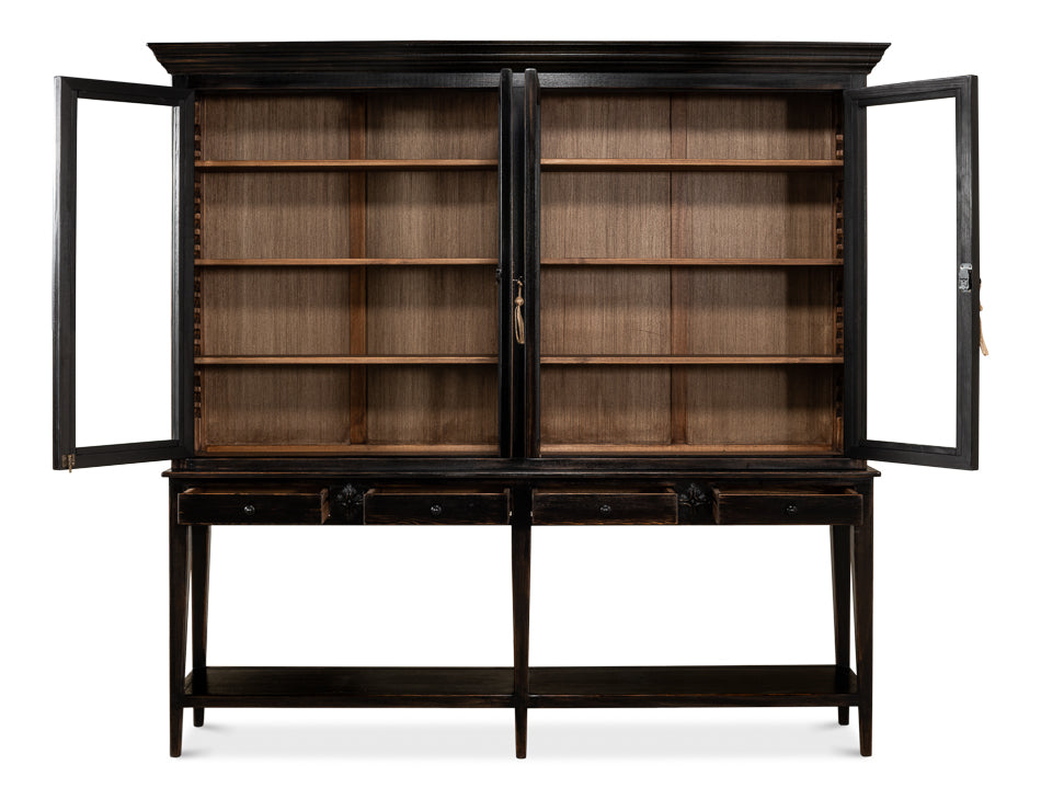 Beacon Hill Display Case, Ebony by Sarreid Ltd - view 3