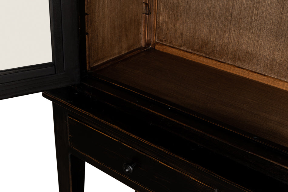 Beacon Hill Display Case, Ebony by Sarreid Ltd - view 4