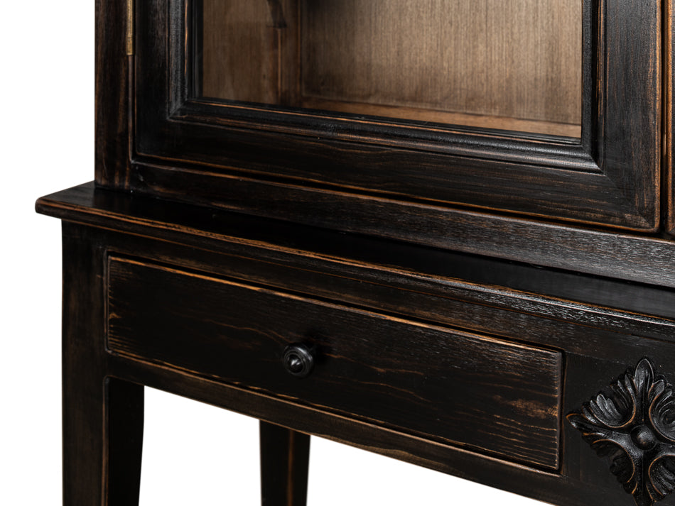 Beacon Hill Display Case, Ebony by Sarreid Ltd - view 7