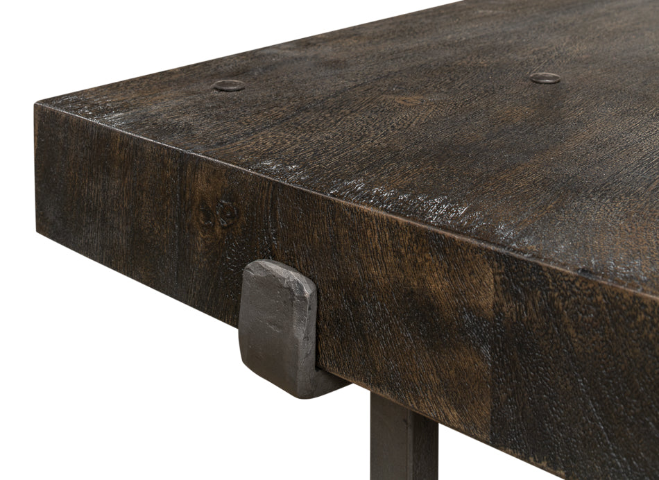 Blayne Coffee Table, Storm Cloud by Sarreid Ltd - view 10