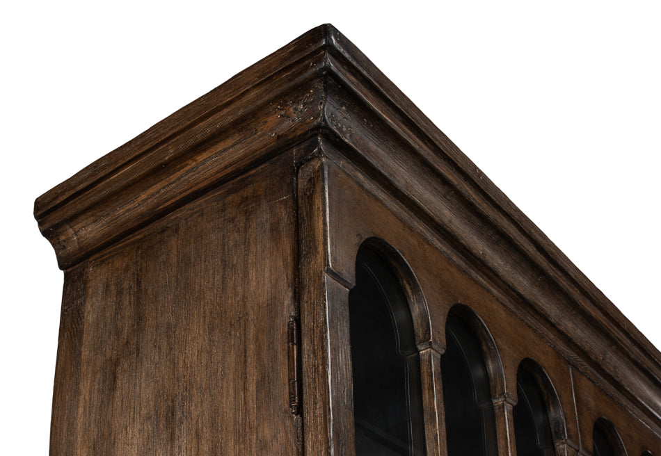 Refined Arches Tall Bookcase by Sarreid Ltd - view 11