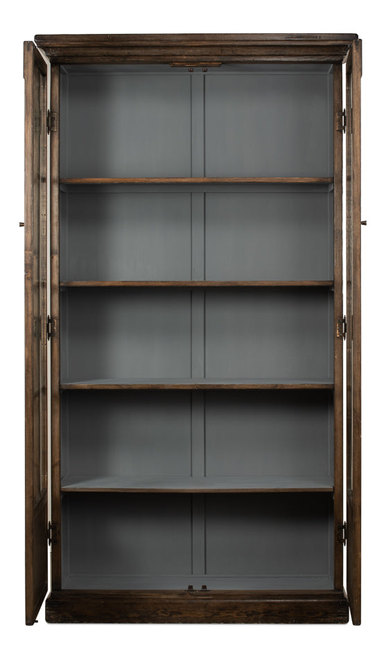 Refined Arches Tall Bookcase by Sarreid Ltd - view 3