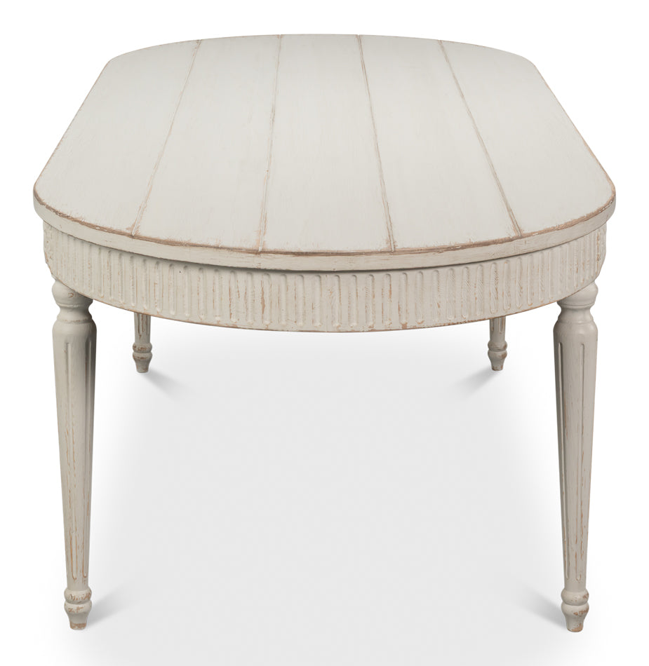 French Antique Reproduction Dining Table by Sarreid Ltd - view 8