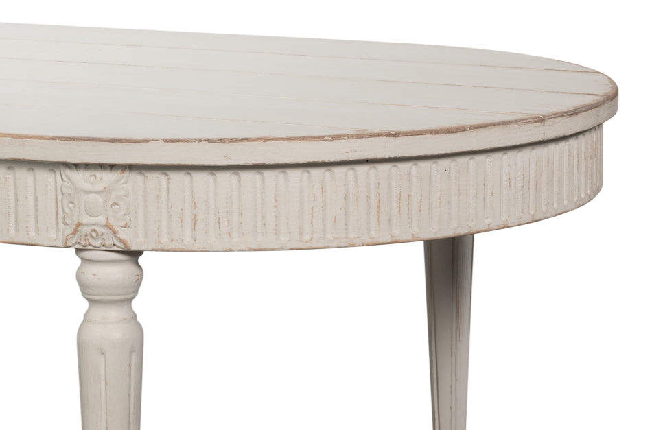French Antique Reproduction Dining Table by Sarreid Ltd - view 5