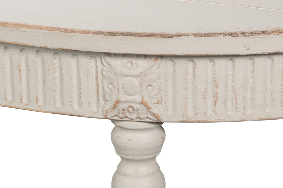 French Antique Reproduction Dining Table by Sarreid Ltd - view 6