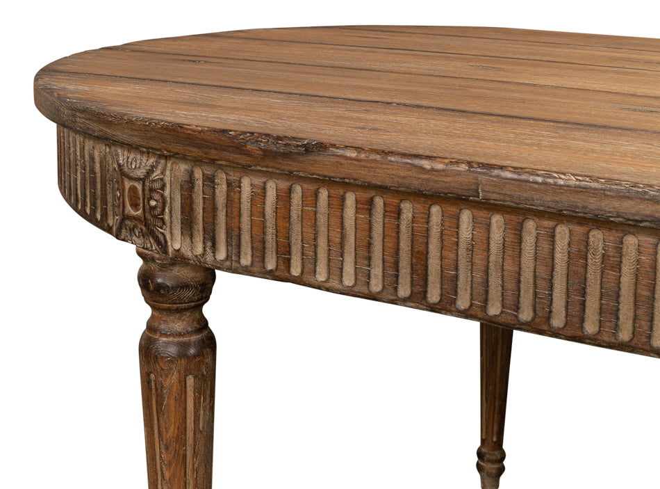 French Antique Reproduction Dining Table by Sarreid Ltd - view 11
