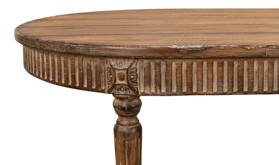 French Antique Reproduction Dining Table by Sarreid Ltd - view 7