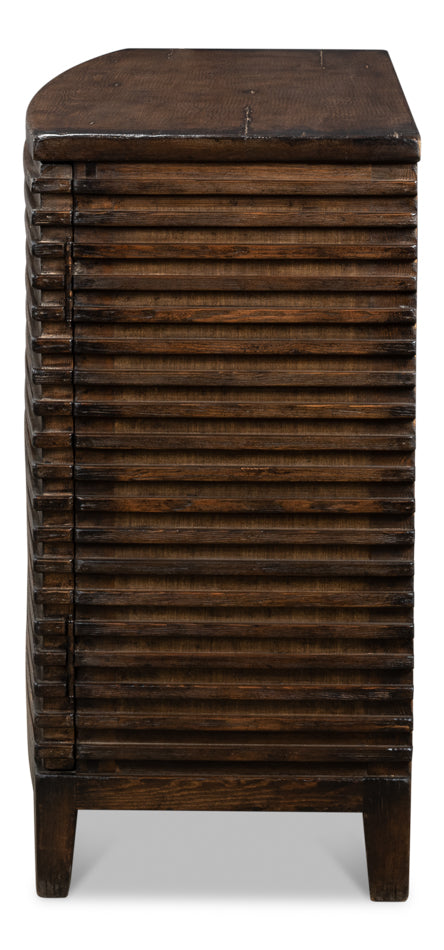 Ribbed Remington Small Sideboard by Sarreid Ltd - view 9