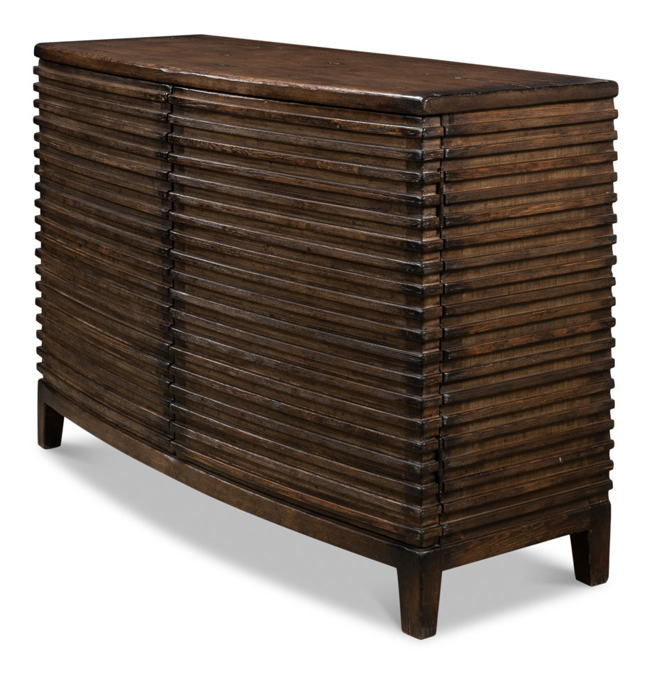 Ribbed Remington Small Sideboard by Sarreid Ltd - view 10