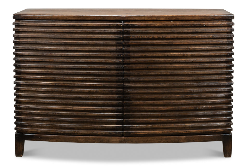 Ribbed Remington Small Sideboard by Sarreid Ltd - view 2