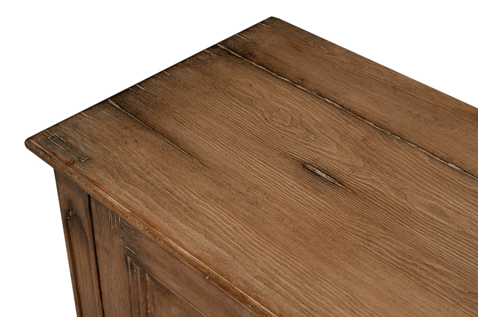 French Country Sideboard, Old Pine Stain by Sarreid Ltd - view 4