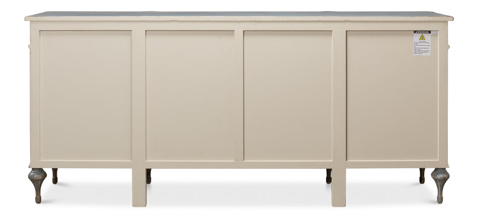 Lilac Sideboard, Blue Finish by Sarreid Ltd - view 8