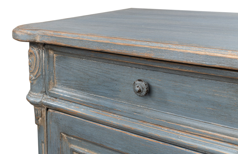 Lilac Sideboard, Blue Finish by Sarreid Ltd - view 7