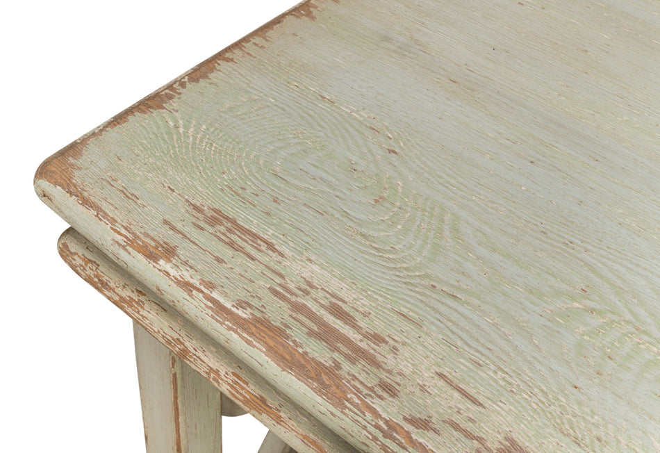 Quatrefoil Bookshelf Console Table by Sarreid Ltd - view 7