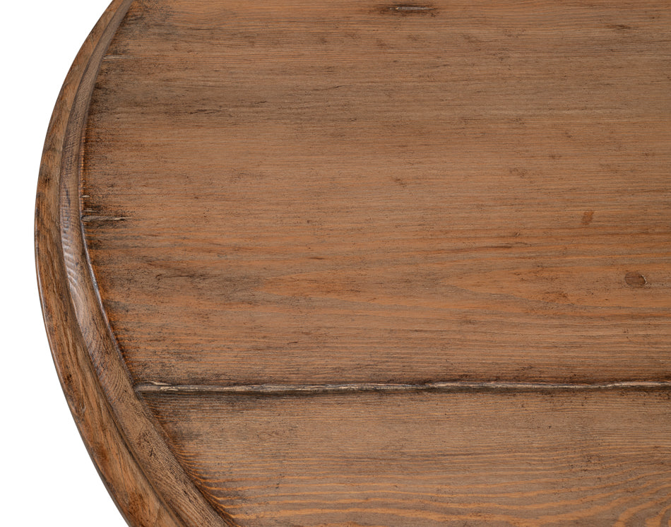 Renaissance Pedestal Dining Table,40"Top by Sarreid Ltd - view 6