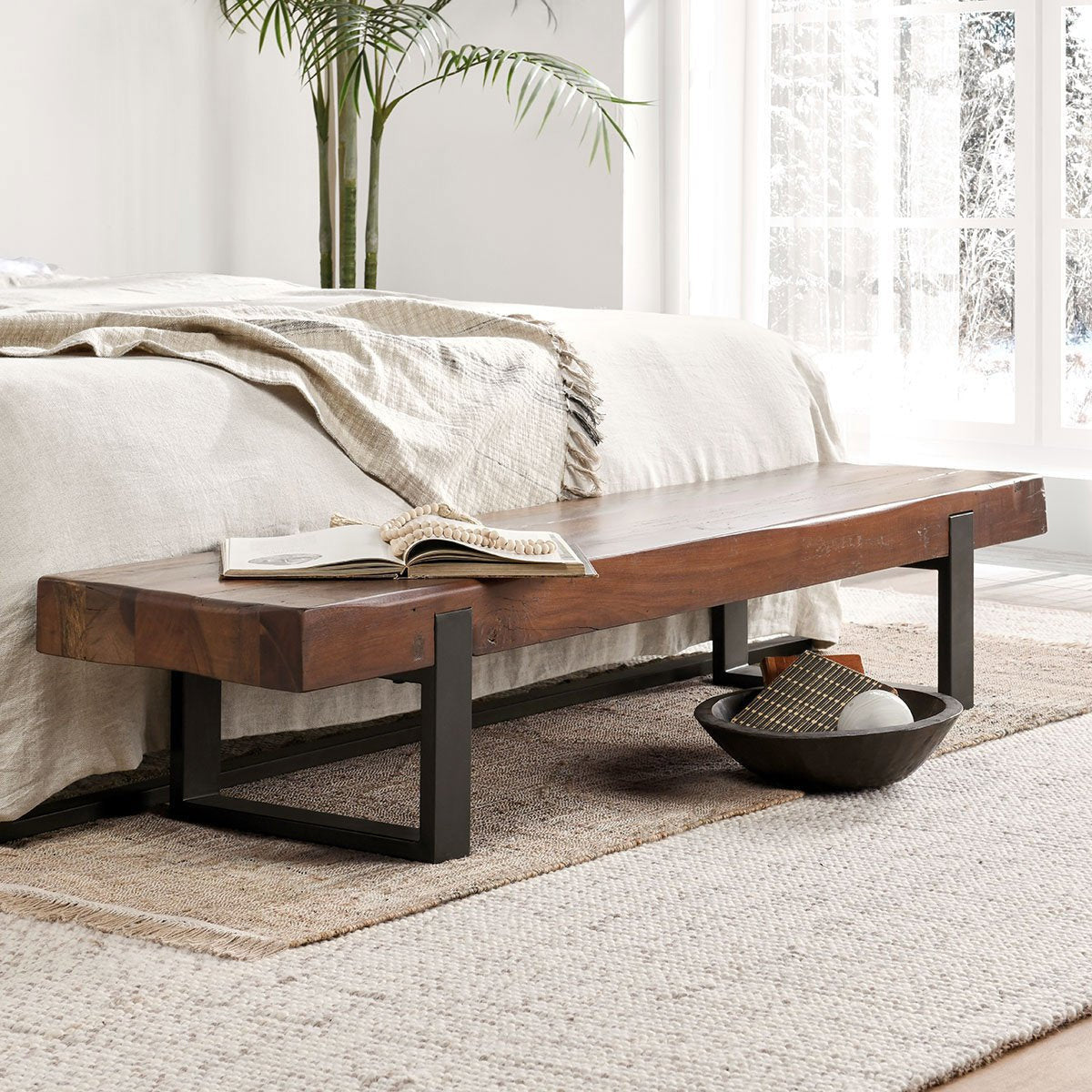 Duarte Solid Wood Bench - 53001885