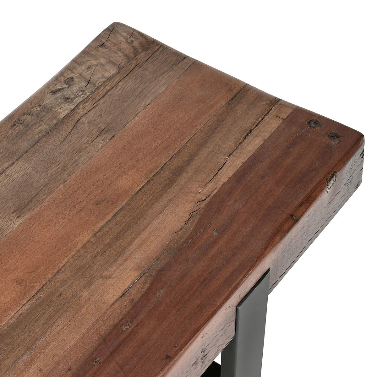 Duarte Accent Bench - Rustic Brown
