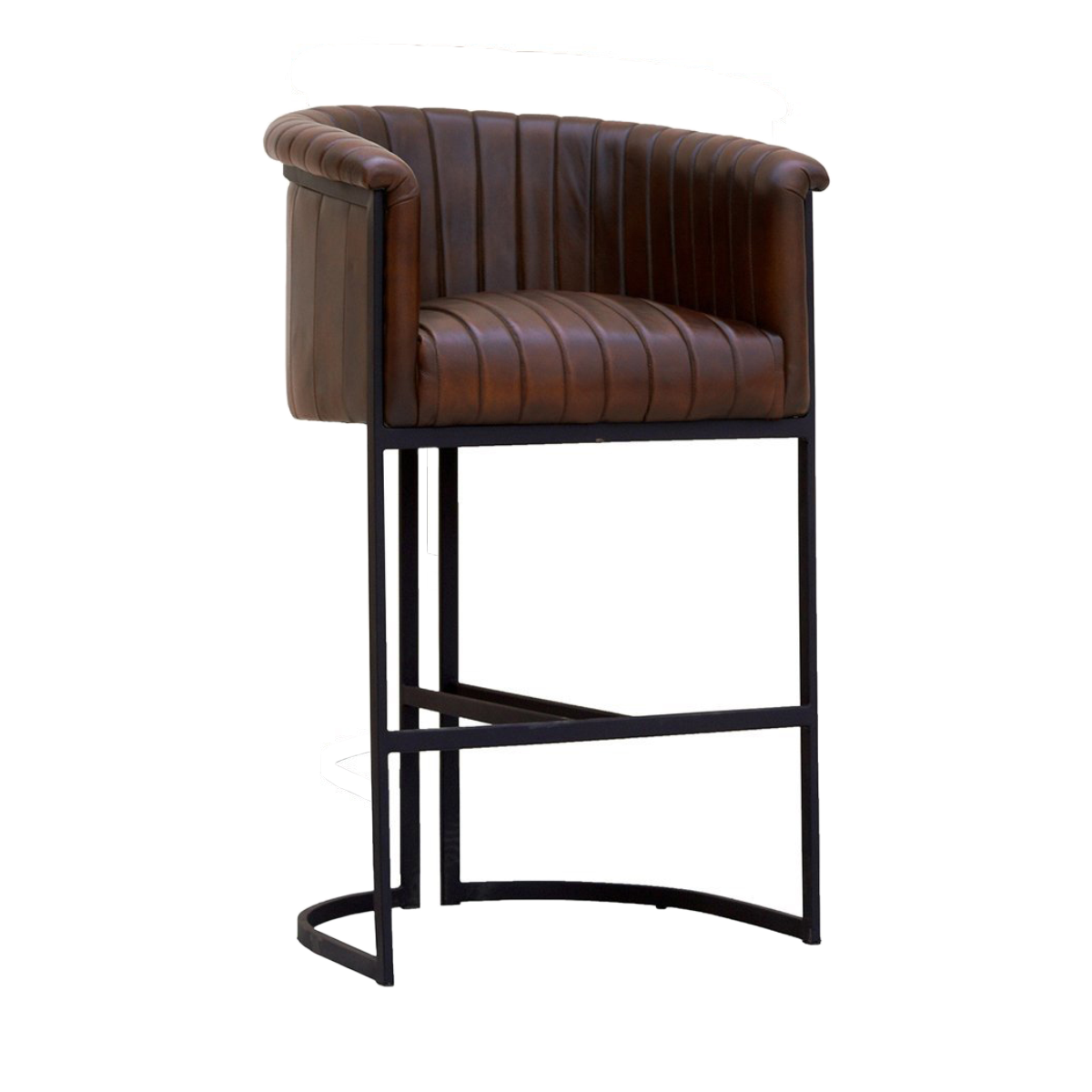 Seville Leather Bar Stool
