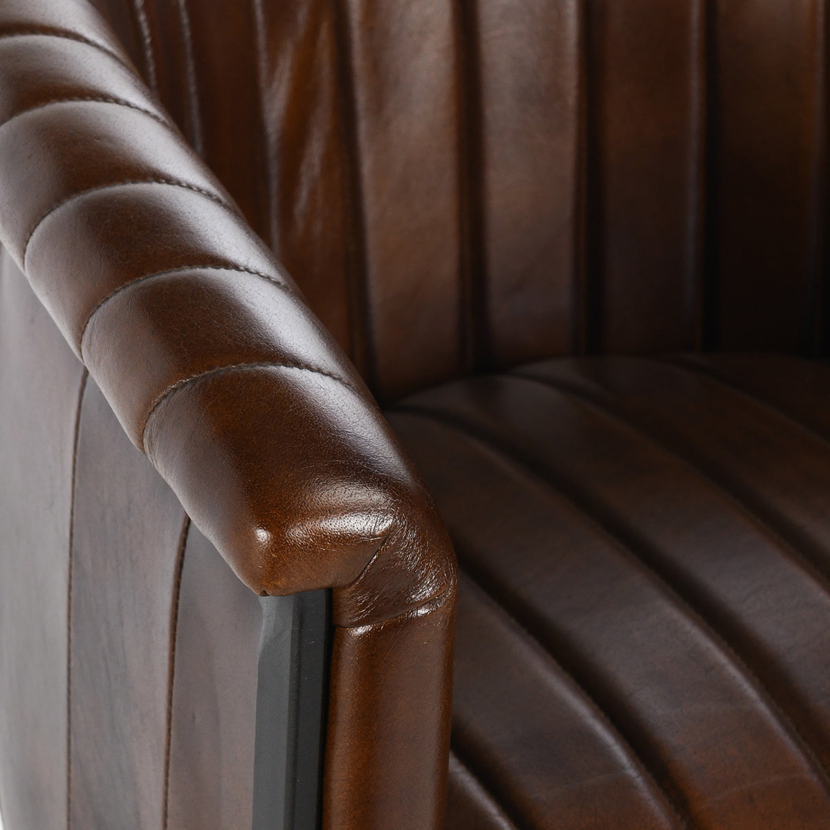 Seville Leather Bar Stool