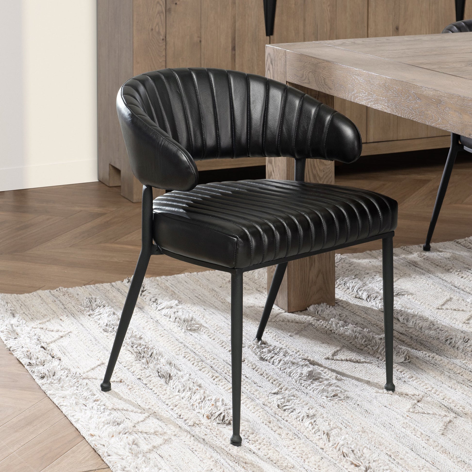 Umbria Dining Chair - Midnight Raven