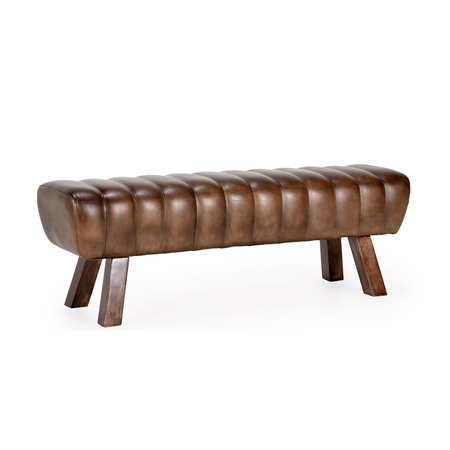 Florian Leather Bench