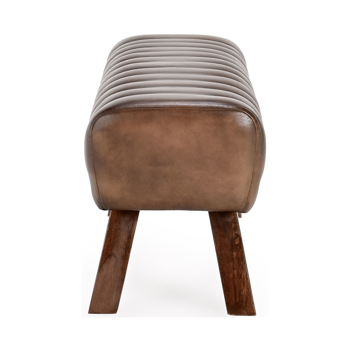 Florian Leather Bench