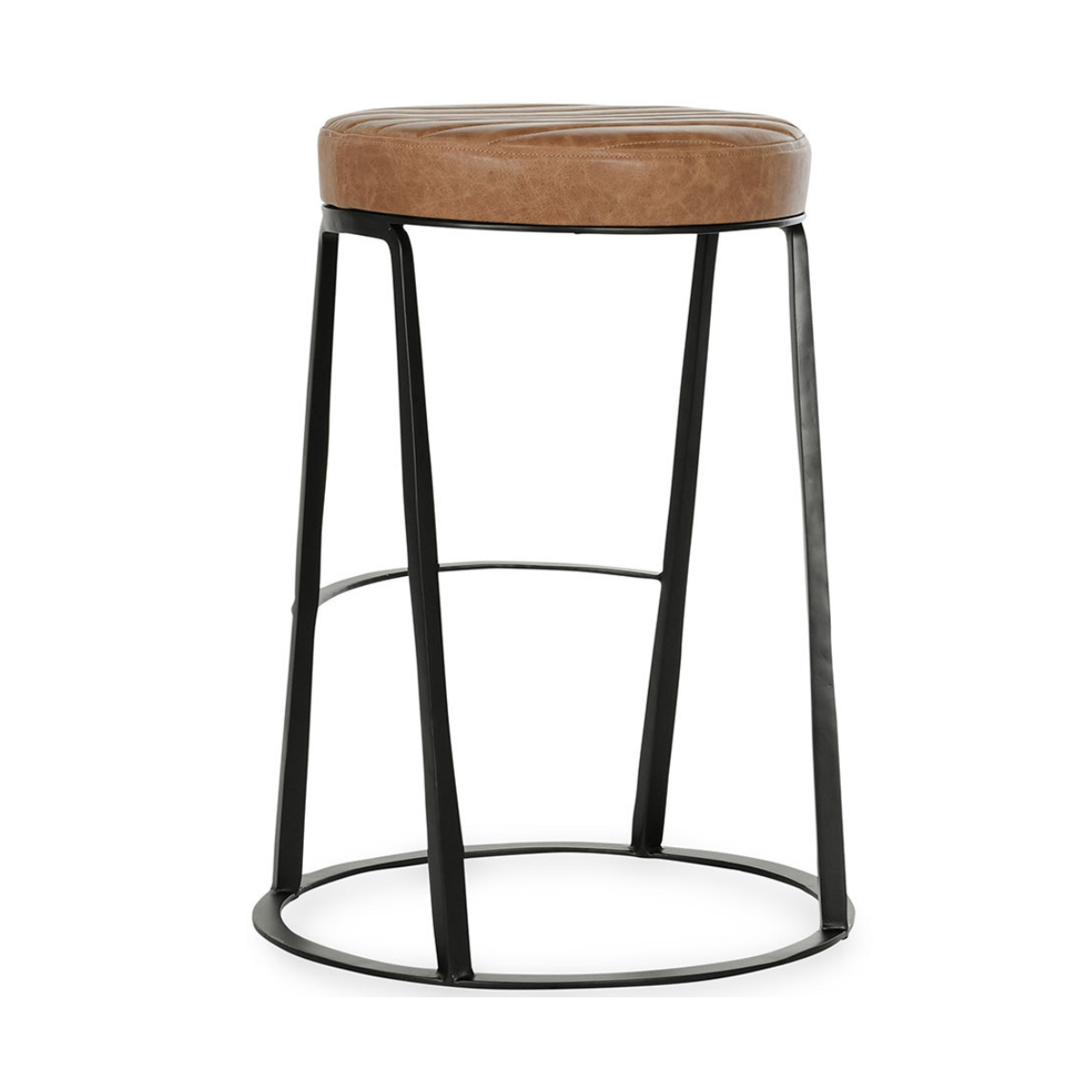 Sawyer Leather Counter Stool