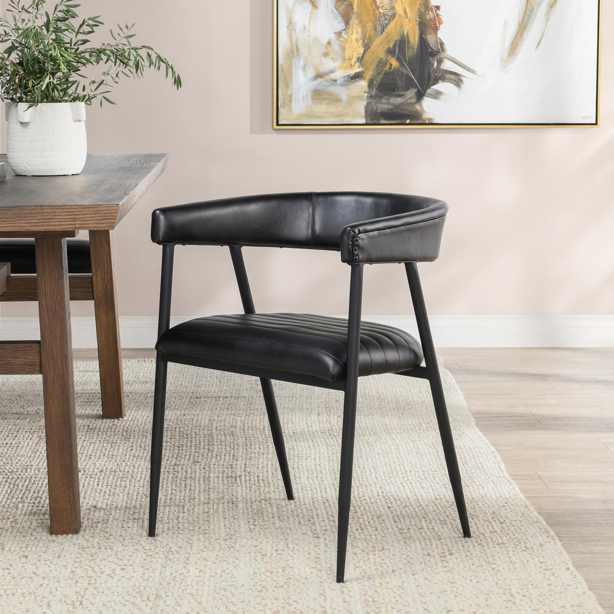 Preston Dining Chair - Midnight Raven