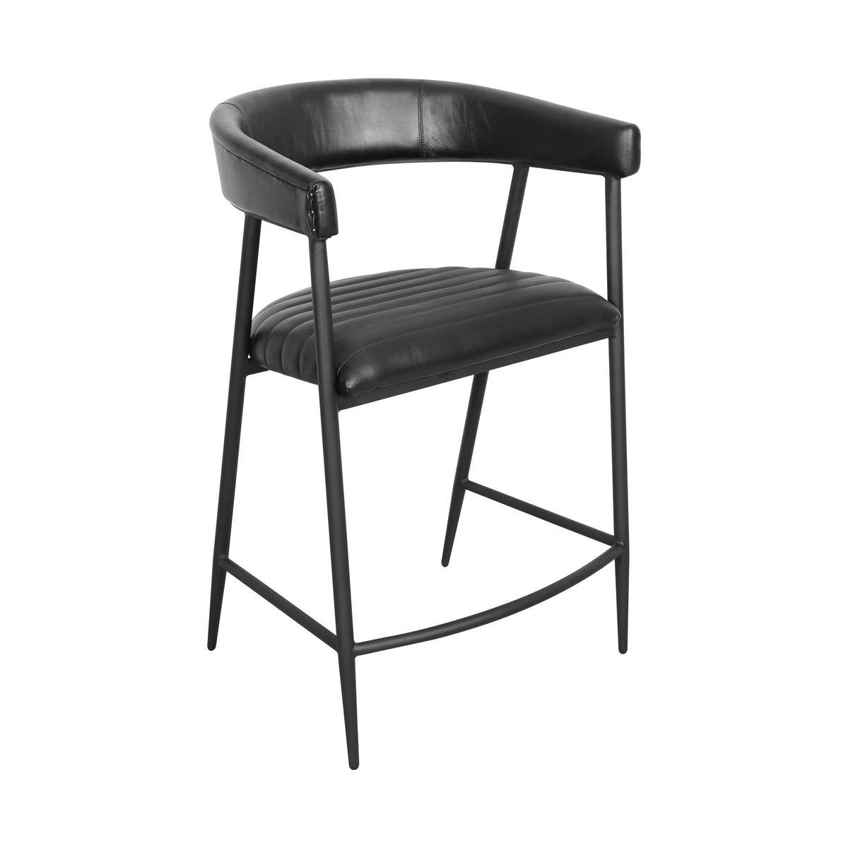 Preston Counter Stool - Midnight Raven