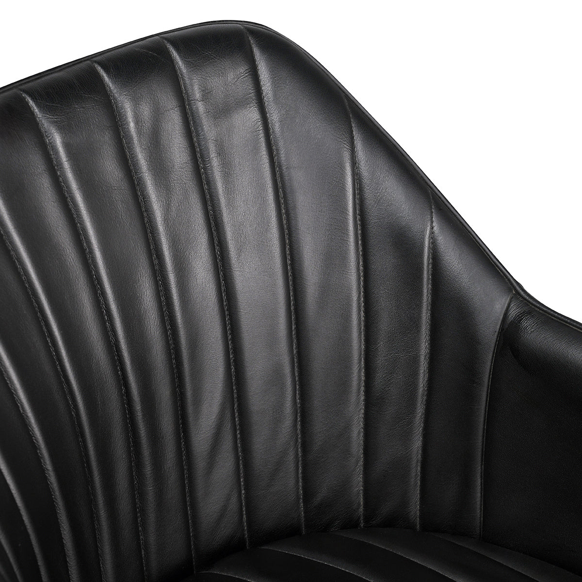 Leon Dining Chair - Midnight Raven - Jet Black