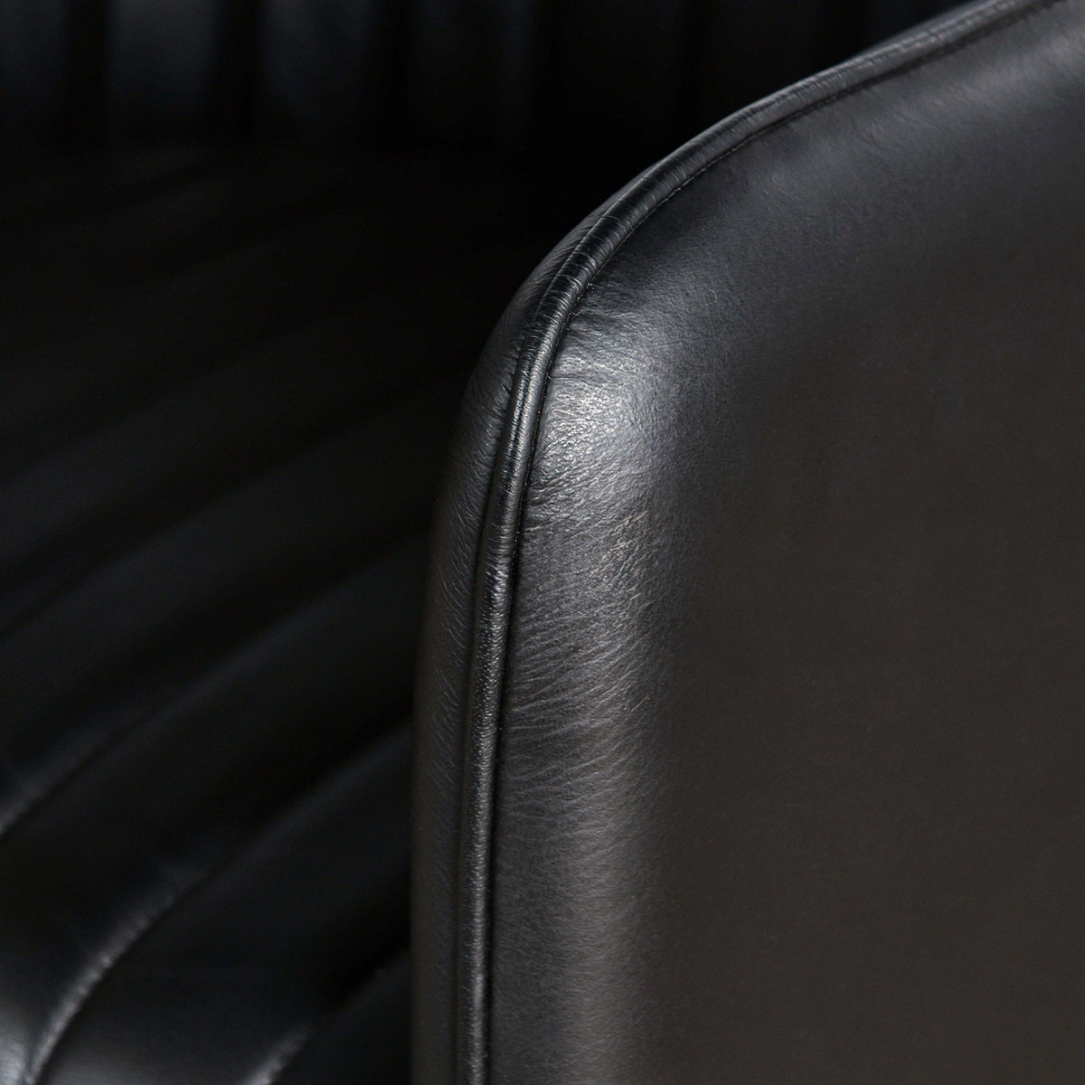 Leon Dining Chair - Midnight Raven - Jet Black