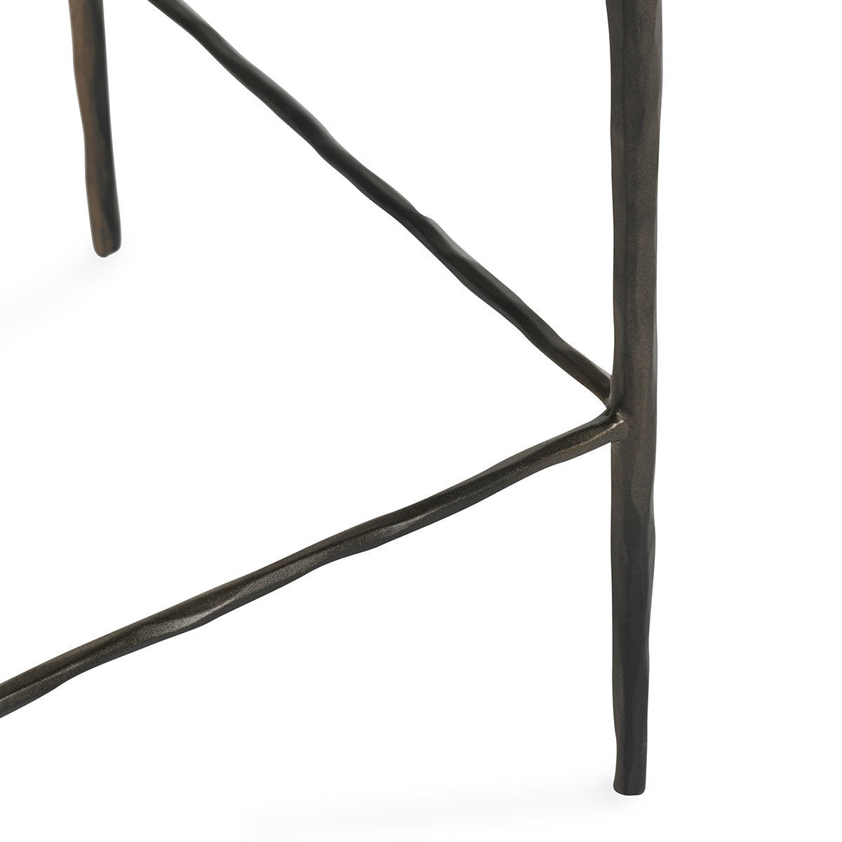 Bose Cocoa Brown Leather Counter Stool