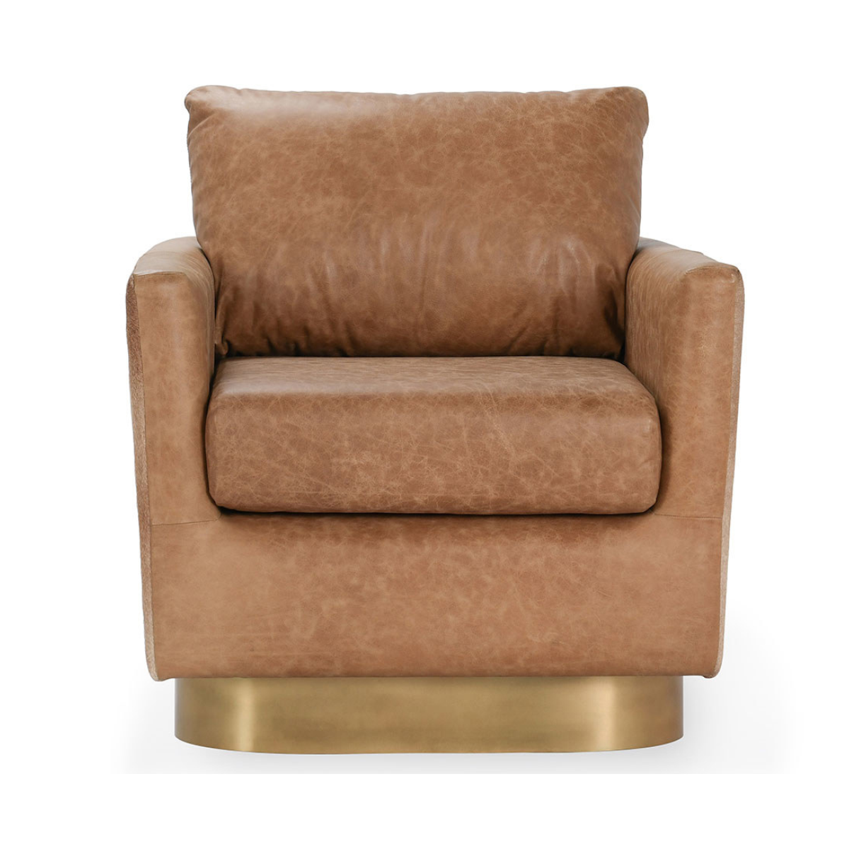 Lathe Swivel Chair - Sedona Brown
