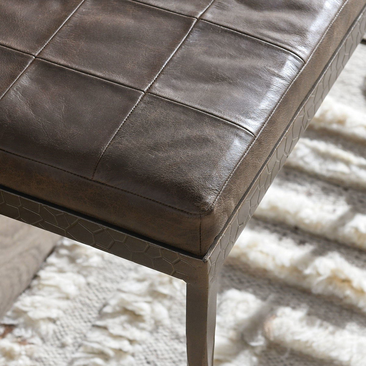 Malo Accent Bench - Sedona Brown