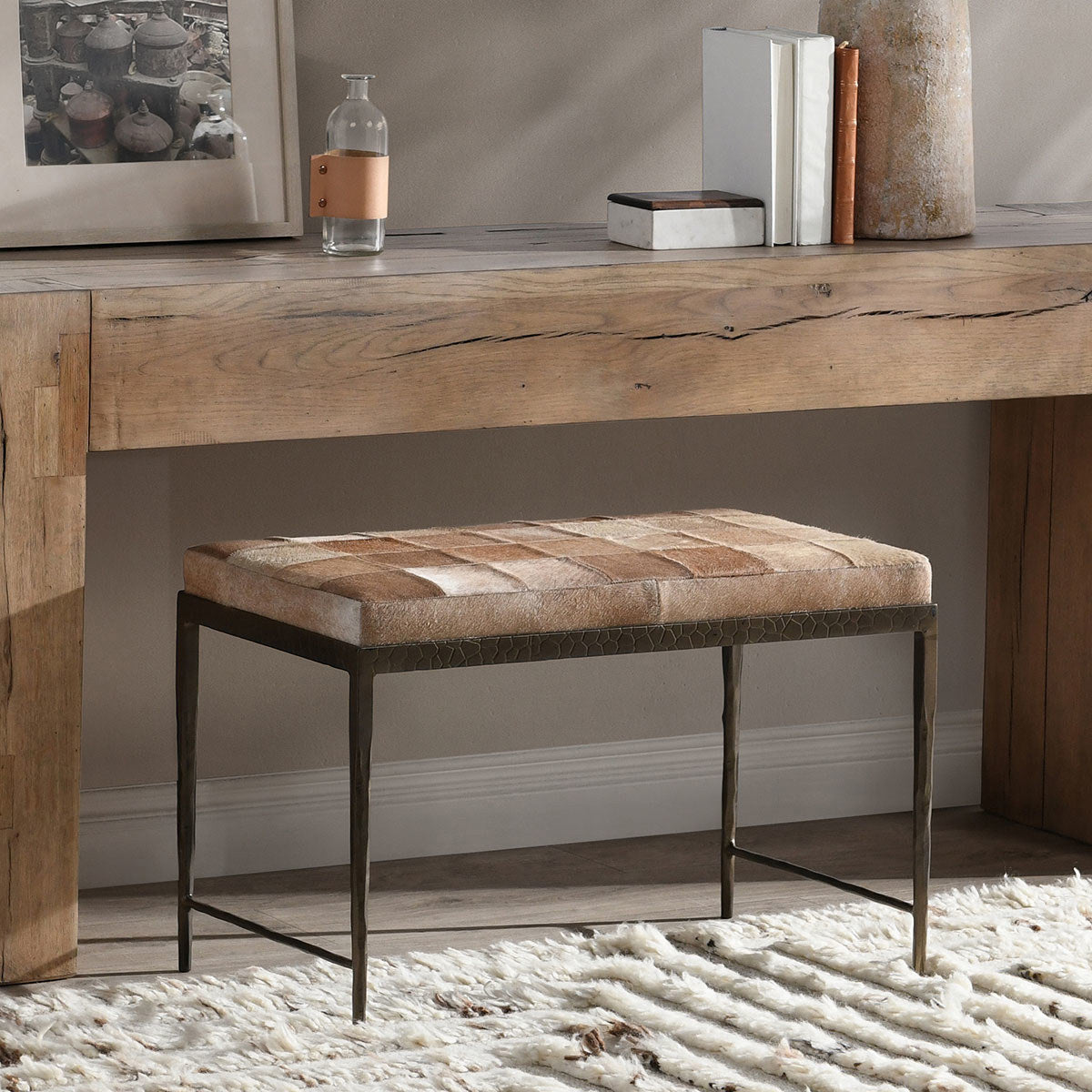 Achen Accent Bench - Canyon Sand
