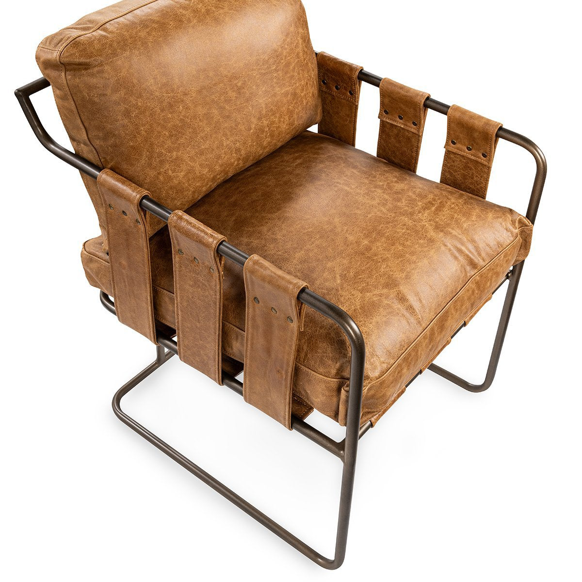Strapling Dining Chair - Sedona Brown