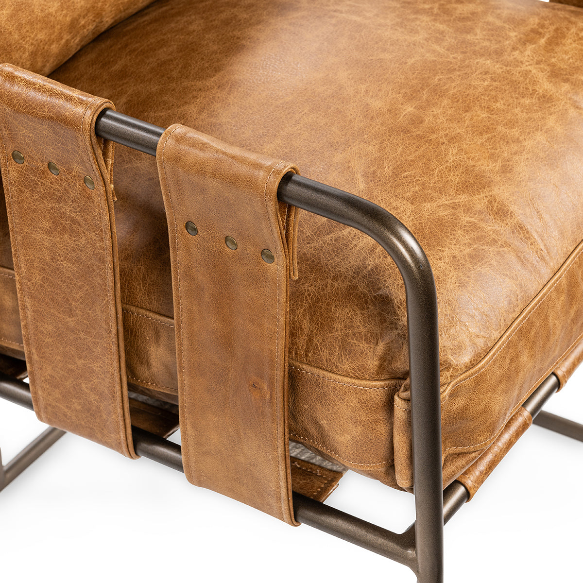 Strapling Dining Chair - Sedona Brown